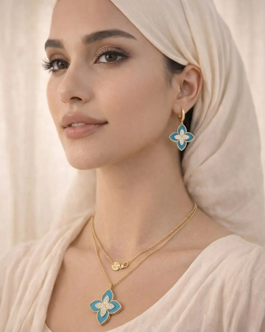 NABGHI 2254 (5) طقم الفخامة الملكية – تصميم راقٍ يكمل أناقة العباية - Image 1